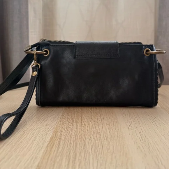 Pratesi Black Leather Crossbody Bag - Picture 7 of 11